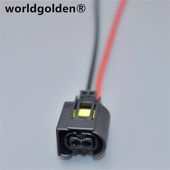worldgolden 2-контактный 3,5 мм разъем для подключения провода автомобильной катушки зажигания Автоматический жгут проводов заглушка заслонки 9441292 50290937 для Benz
