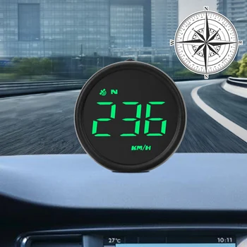 Автомобильный GPS-спидометр, HUD-Измерители скорости, Сигнализация, Головной дисплей, Компас для бездорожья 4x4, Интеллектуальные цифровые датчики, Автоаксессуары Универсальные