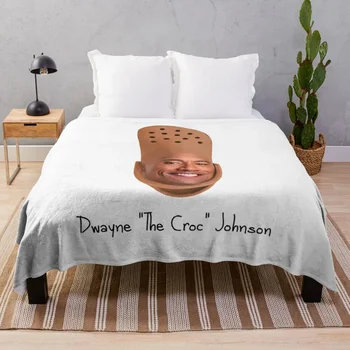 Плед с Дуэйном Кроком Джонсоном, Трогательные роскошные пледы, забавные подарочные одеяла