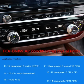 Стайлинг автомобиля Для-BMW 567 Серии G30 G38 G32 X3 G01 G08 X4 G02 Хрустальная Кнопка Включения Кондиционера Замена Отделки