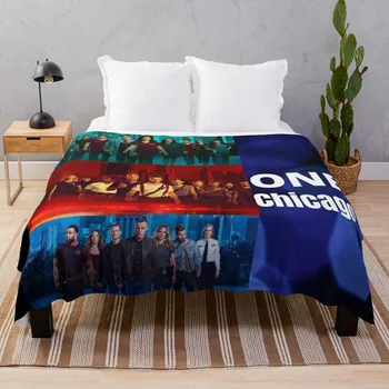ТВ-шоу One Chicago Universe Плед одеяло на зиму Пушистое Одеяло Одеяло на заказ
