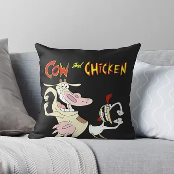 Чехлы для подушек с коровами и курицей Essential Throw Pillow